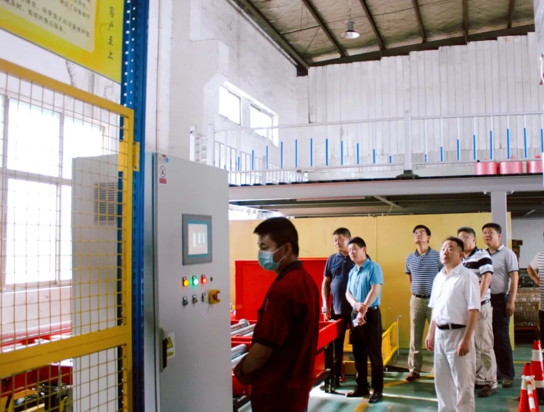 智能智造業 領航未來——安徽省合肥市委領導一行赴蘇州冠科工業進行考察